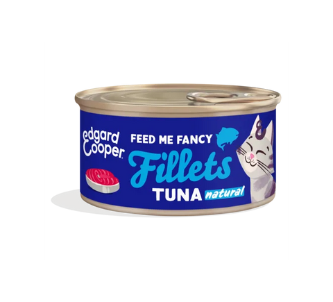 Edgard & Cooper - Fillets Atum ao natural em caldo nutritivo para gatos
