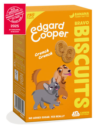 Crunchy Biscuits - Banana & manteiga amendoim 400g 🍌🥜🍯