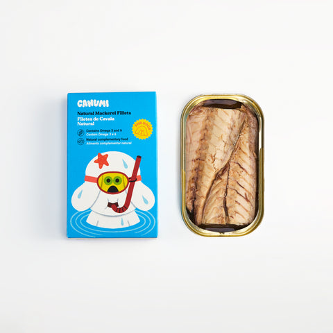 Topping / Alimento / Snack Canumi 100% Natural - Filetes Cavala