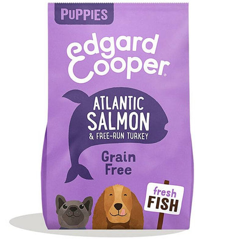 Alimentação PUPPY Salmão Atlântico & Peru do campo  para cachorros ou cães jovens < 15 meses🐟 🦃