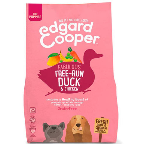 Alimentação PUPPY Pato & Frango do campo para cachorros e cães jovens < 15 meses 🦆 🐓