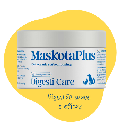 MaskotaPlus - Topping DIGESTIVE CARE (Digestão suave e eficaz. Menos gases e cólicas ) 100% Natural