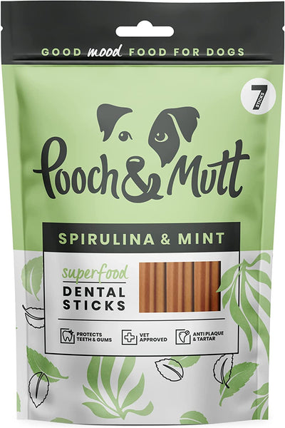 Sticks Dental SUPERFOOD Spirulina & Hortelã - (Ação Dupla: Dental & Imunidade) 🍃