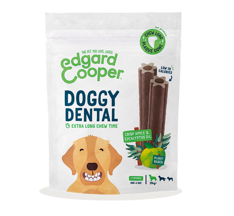 🍏🌿🦷 Sticks Doggy Dental - Maçã crocante & Eucaliptus - Large