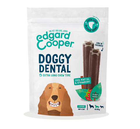 🍓🍃🦷 Sticks Doggy Dental - Morango & Hortelã cool - Medium
