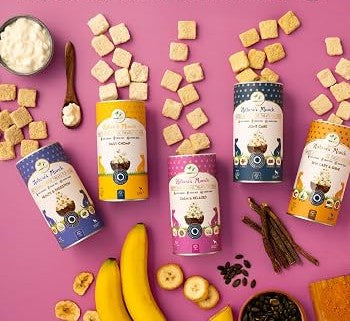 ***PAWFECT A Purrfect Blend of Quality & Nutrition |  Freeze-Dried Snacks, Yak Cheese Chews & Health Toppers (Última geração snacks, 100% natural, liofilizado e funcional) 🧀🍎🥭