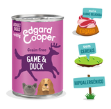 TASTER BOX Edgard & Cooper KIT Experimentação sortido para Cão adulto (40% Desconto + Oferta BOX/Contentor Metálico) (Quantidades Limitadas)