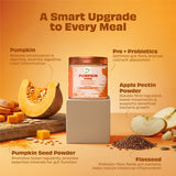 Pawfect - Delicioso Food Topping PUMPKIN PURGE Pumpkin Powder | 100% Natural | Enriched with Apple Pectin, Pumpkin seeds & Flaxseeds, Pre & Pro Biotics | Digestive Regularity | Firm Stool | Supports Anal Gland  (250g)
