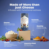 Pawfect - Snacks FRESH FREEZE DRIED - JOINT CARE - Cheese, Turmeric, Rosehip, Alfalfa & licorice root (Melhora articulações e dores)
