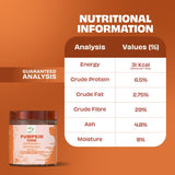 Pawfect - Delicioso Food Topping PUMPKIN PURGE Pumpkin Powder | 100% Natural | Enriched with Apple Pectin, Pumpkin seeds & Flaxseeds, Pre & Pro Biotics | Digestive Regularity | Firm Stool | Supports Anal Gland  (250g)