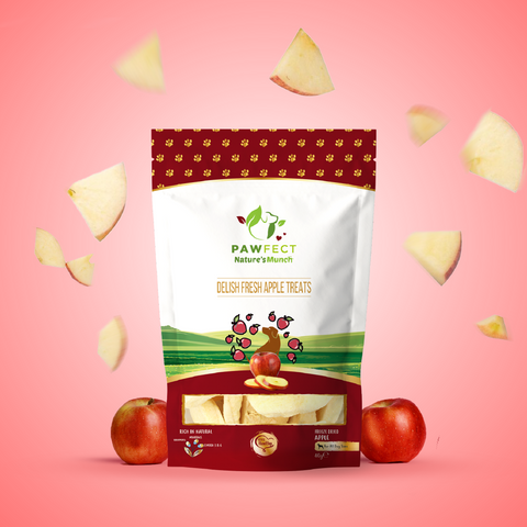 Pawfect - Treats 100% fruta fresca - Delish Apple 🍎