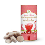 Pawfect - Snacks FRESH FREEZE DRIED PRE & PROBIOTIC Yogurt Melties Strawberry with Apple, Papaya & Burdock Root 🥛🍓  (Immunity & Health Gut)