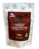 Nova Pet Health - Molho Vaca Colagénio (com caldo ossos) (Beef Collagen Sauce (with bone broth)🐂 Premium All Natural for dog’s health - High in Collagen and Protein Supports Joint & Digestion, Hydration & enhance Gut Health – Grass Fed - 100ml