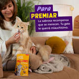 Edgard & Cooper - Treats Pillows Peru fresco para gatos (sem cereais, nem açúcares, pouco calóricos)