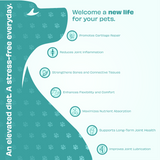 Pawfect - WILD VIGOR - Move Max Bites | Hip & Joint Supplement for Dogs | Mobility | All Natural | Grain Free | Enriched with Chondroitin, Glucosamine HCL & Rosehip extracts + coconut & krill