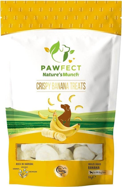 Pawfect - Treats 100% fruta fresca - Crispy Banana 🍌