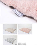 Brott Barcelona® - FURRY Roll Bed (Portable)- Soft Pink