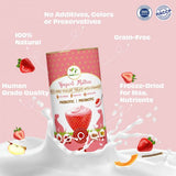 Pawfect - Yogurt Melties Pre & probióticos 🥛🍓- Morangos, maçã, raiz bardana e papaya