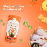 Pawfect - Snacks FRESH FREEZE DRIED - Chicken & Tropical Twist (80% Chicken, 20% Veggies & Tropical Fruits)