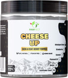 Pawfect - CHEESE-UP Cottage Cheese Powder | Daily Topper for Dogs| Blend for Skin & Coat Boost| 100% Natural | Enriched with Coconut, Biotin, Sunflower & Flaxseed Oil| Rich in Protein, Vitamins & Minerals (220g)