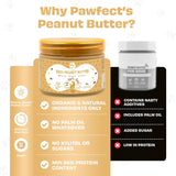 Pawfect - Peanut Butter 100% Natural with Banana & Flax Seeds (Blend Superfoods)