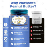 Pawfect - Peanut Butter 100% Natural with Blueberry & Hemp Seeds (Blend Superfoods)