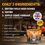 Boil & Broth - 🦌VENISON  Bone Broth Dehydrated (caldo ossos 100% natural em pó concentrado)