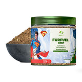 Pawfect - Polvo de hígado de pollo FUR-FUEL | Aderezo diario para perros | 100% natural | Enriquecido con bromelina, plátano, brócoli, espinacas, fresas, pimiento amarillo y quercetina | Alivio de alergias | Antiinflamatorio | Apoyo antioxidante (150 g)