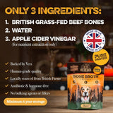 Boil & Broth - 🐂 BEEF Bone Broth Dehydrated (caldo ossos 100% natural em pó concentrado)