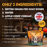 Boil & Broth - 🐏 GOAT - Bone Broth Dehydrated (caldo ossos 100% natural em pó concentrado) 🐏