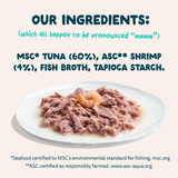 Edgard & Cooper - Fillets Tuna with Shrimps (filetes Atum com Camarões em caldo nutritivo)