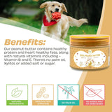 Pawfect - Peanut Butter 100% Natural with Banana & Flax Seeds (Blend Superfoods)