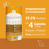 Pawfect - Snacks FRESH FREEZE DRIED PRE & PROBIOTIC Yogurt Melties Pumpkin with Beetroot, Cabbage & Fennel Seeds 🥛🎃  (Immunity & Health Gut)