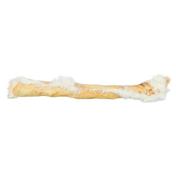 Tiras Pele de Coelho Prebiótica com pelo 10-15 cm (Antiparasitário & Digestivo)