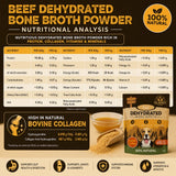 Boil & Broth - 🐂 BEEF Bone Broth Dehydrated (caldo ossos 100% natural em pó concentrado)