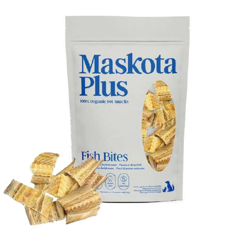 Maskotaplus - Fish Bites (Ricos em Proteína e Fósforo) (Bolsa fecho fácil) Linha Vet & Pharma