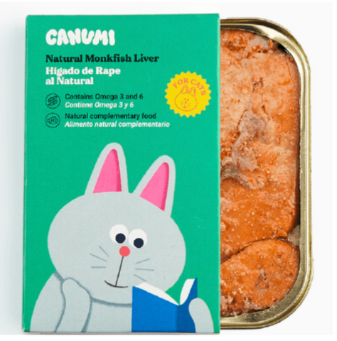 Canumi natural Fígado Tamboril Foie Gras para gato