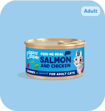 Edgard & Cooper - CHUNCKS in sauce Salmon & Chicken