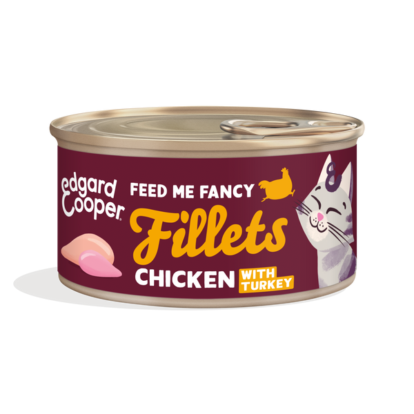 Edgard & Cooper - Fillets Chicken with Turkey  (filetes Frango com peru em caldo nutritivo)