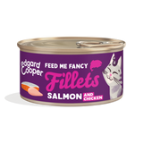 Edgard & Cooper - Fillets Salmon & Chicken (filetes Salmão e frango em caldo nutritivo)