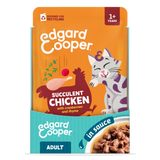 Edgard & Cooper - Saquetas Comida húmida de FRANGO em molho para gatos