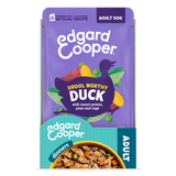 Edgard & Cooper - Estufado PATO com batata doce, ervilhas e sálvia em molho delicioso para cão (contém prebióticos, protetores articulares, fibra suave e óleo salmão)