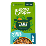 Edgard & Cooper - Estufado BORREGO com feijão verde, cenouras e alecrim em molho delicioso para cão (contém prebióticos, protetores articulares, fibra suave e óleo salmão)