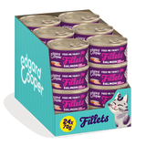 Edgard & Cooper - Fillets Salmon & Chicken (filetes Salmão e frango em caldo nutritivo)