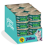 Edgard & Cooper - Fillets Salmon & Mackerel (filetes Salmão e Cavala em caldo nutritivo)