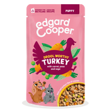 Edgard & Cooper - Estufado PERU com cenoura, ervilhas e sálvia em molho delicioso para cão (contém prebióticos, protetores articulares, fibra suave e óleo salmão)