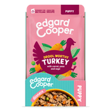Edgard & Cooper - Estufado PERU com cenoura, ervilhas e sálvia em molho delicioso para cão (contém prebióticos, protetores articulares, fibra suave e óleo salmão)