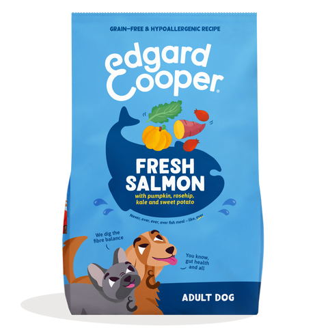 Edgard & Cooper - Salmón ASC 100% Fresco (sin cereales) 🐟 (Nueva receta 2026)