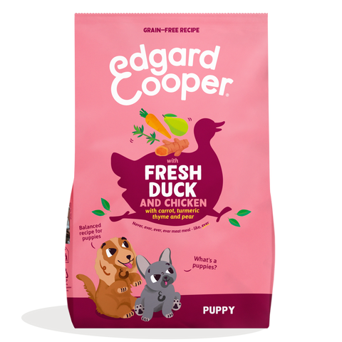 Edgard & Cooper - Puppy 100% Fresh Duck & Chicken (Small Breed) (grain free) (New)