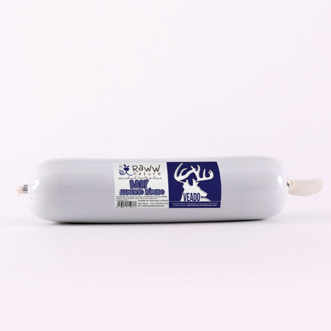 🦌Alimentação BARF Húmida - Veado (95% proteína) 800g